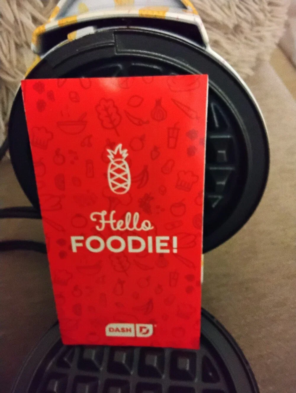 New In Box MINI WAFFLE MAKER, With Instruction booklet